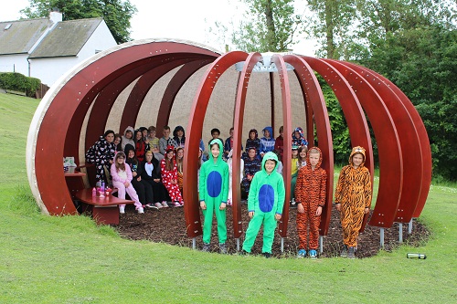 Willow Dome proves a hit with Grange pupils